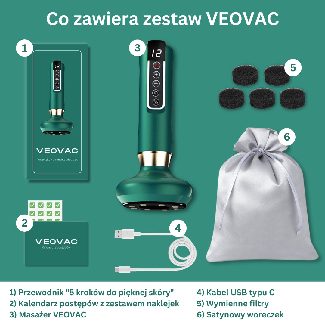 VEOVAC masażer antycellulitowy 360 °